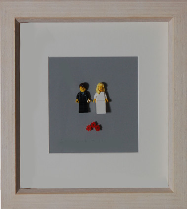Lego Wedding Frame