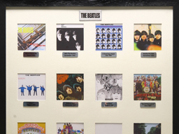 Framed Beatles Album Cover