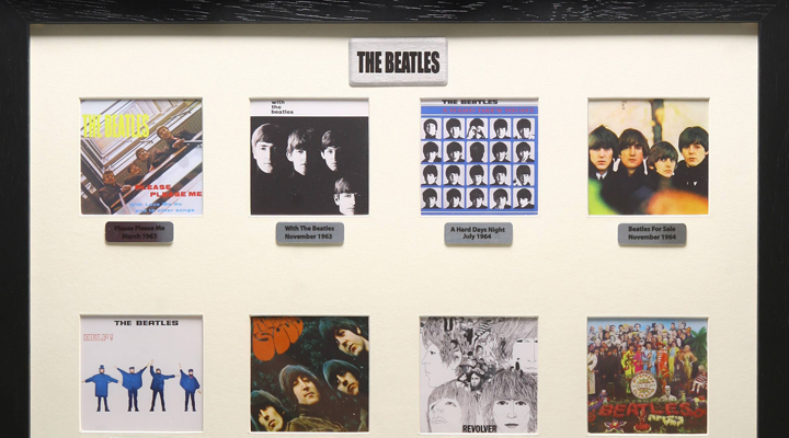 Framed Beatles
